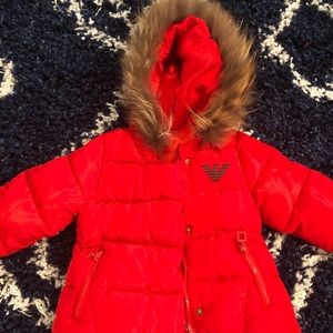 Toddler Girl Red Jacket